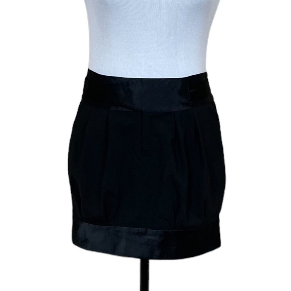 NWT Ya-Ya Tuxedo Style Black Mini Skirt